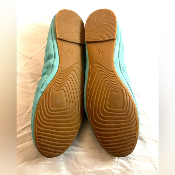 Eureka Turquoise Leather Ballet Flats size 9 - Picture 7 of 11